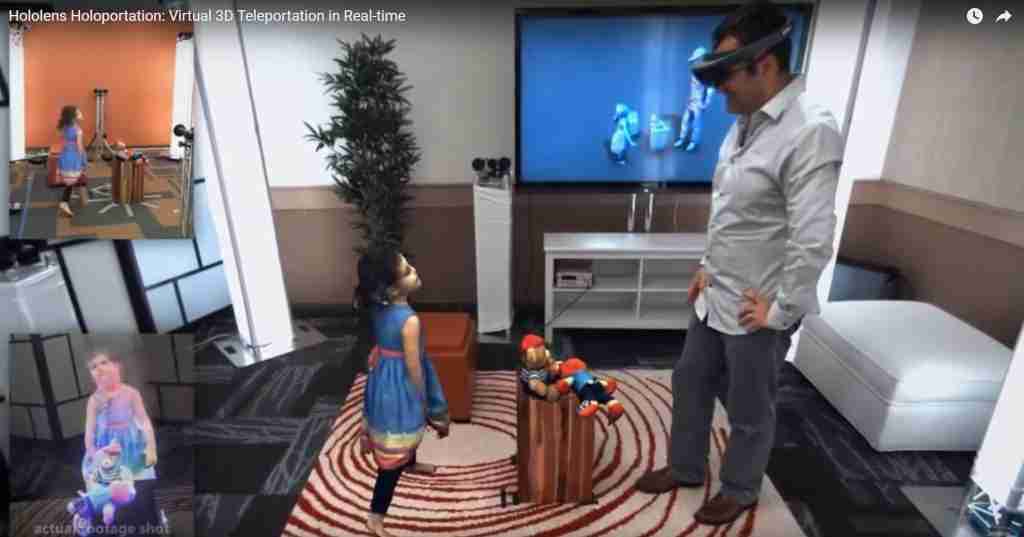 teletrasporto holoportation